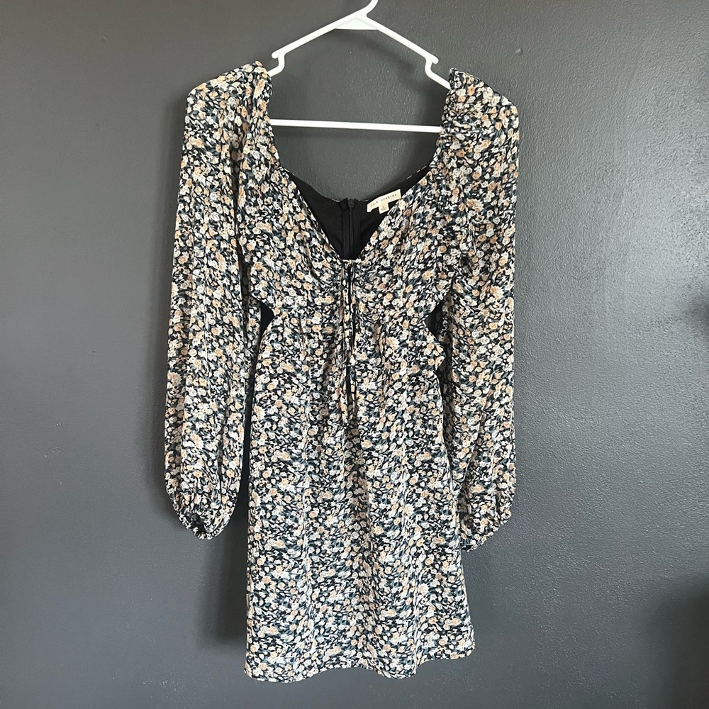 Pacsun cut out floral dress